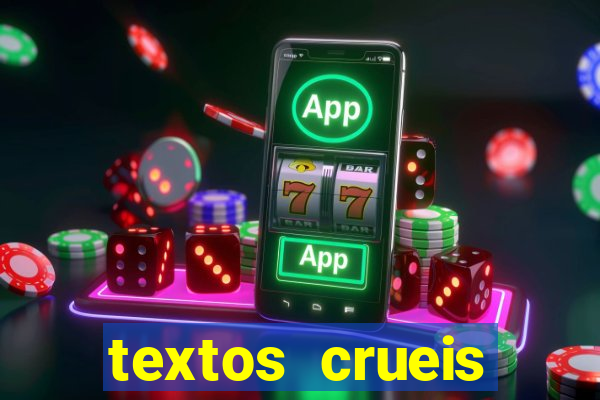 textos crueis demais pdf